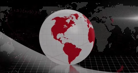 Animation Of World Map And Data Processi Stock Video Pond5 Animation Of World Map And Data Processi Stock Video Pond5