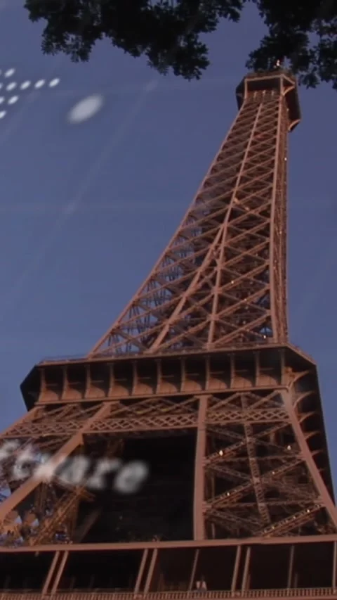 Animation of world map and data processing over paris cityscape Stock Footage 321513721