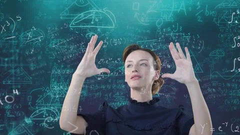 Animation of world map and data processing over hacker using computer Stock Footage 327844589