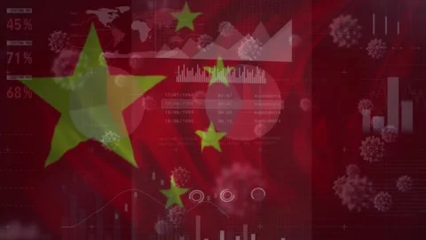 Animation of world map and data processing over football players Stock Footage 329775482