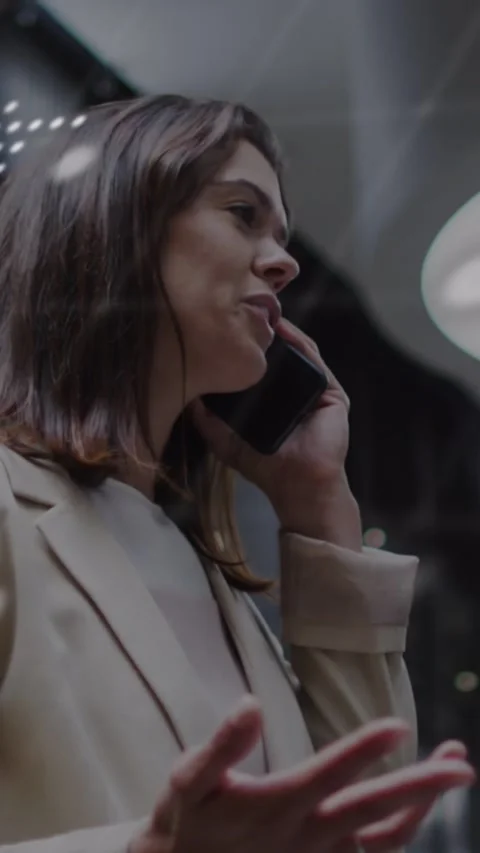 Animation of world map and data processing over caucasian businesswoman on phone Stock Footage 343644219