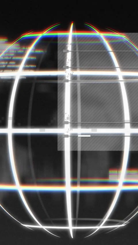 Animation of world map, data and globe on black background Stock Footage 342642266