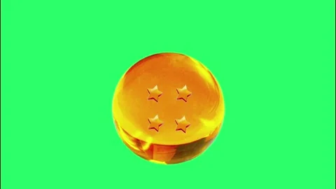 Animation yellow crystal ball  Stock Footage 147320252
