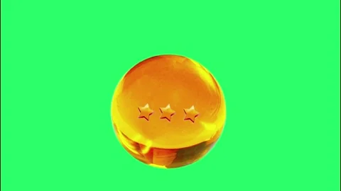 Animation yellow crystal ball  Stock Footage 147320271