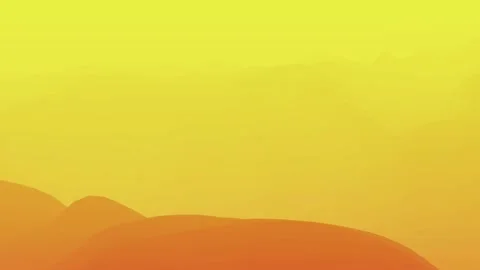 Animation yellow gradient abstract. Stock Footage 164085688