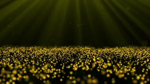 Animation yellow neon light network wave background. Stock Footage 277864240