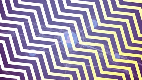 Animation of zig zag pattern and profile icons connecting with lines moving over 動画素材 202563122