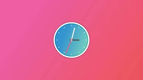 animation of zoom in animated clock tick stock video pond5 pond5