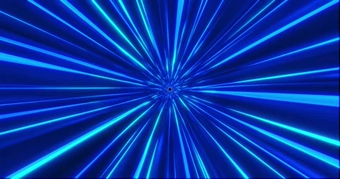 Animation of zoom speed lines. High speed flight lines, digital lights speed Stock Footage 243884852
