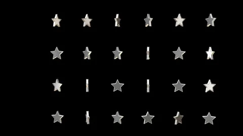 Animations stars 3 Stock Footage 34151348