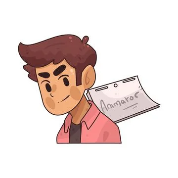Animator illustration Stock Illustration