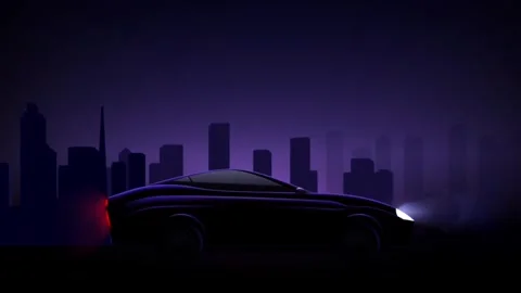 Anime car Stock Footage 285647554