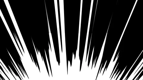 Anime cartoon speed lines background 4K animation Video stock 291921494