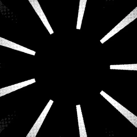 Anime Comic Speed Lines with Energy Sphere Transition Loop Stock Footage 335374423