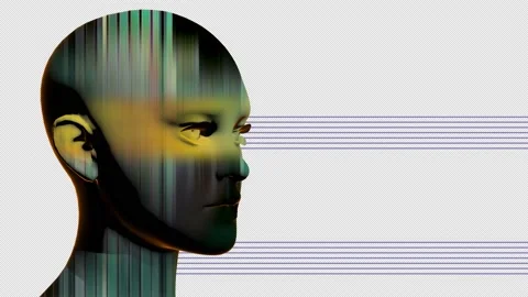 Anime face texture background Stock Footage 146775434