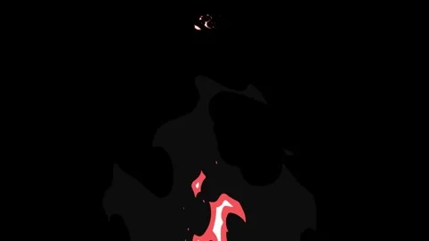 Anime Fire Explosion transition 54 1 Video stock 297037692