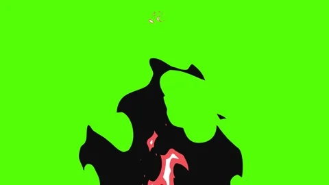 Anime Fire Explosion transition G.S 55 1 Video stock 297037683