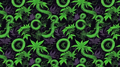 Anime Hemp Slide – Horizontal Motion Stock Footage 306474502