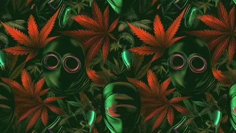 Anime Hemp Surge – Diagonal Motion Stock Footage 306474881