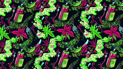 Anime Hemp Sweep – Horizontal Motion Stock-Footage 306472886