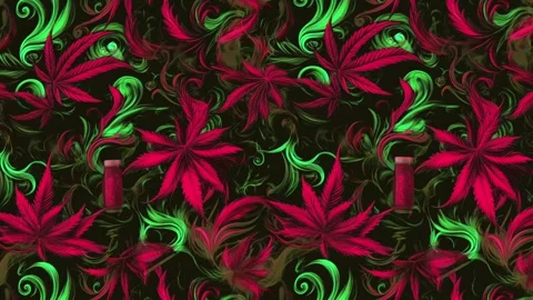 Anime Hemp Vortex – Diagonal motion Video stock 306486780