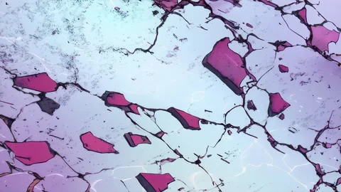 Anime-Inspired Loop with Fragmented Rhythm Stock Footage 309436570