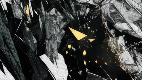 Anime-Inspired Loop with Fragmented Rhythm Stock Footage 309436737