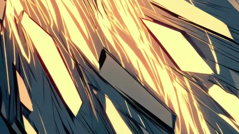 Anime-Inspired Loop with Fragmented Rhythm Video stock 309440512