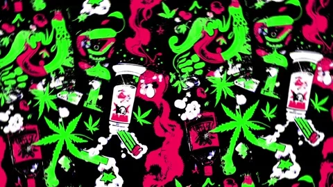 Anime Joint Vortex – Rotation motion Stock Footage 306490031