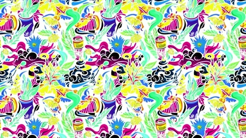 Anime Smoke Vortex – Vertical motion Video stock 306478632