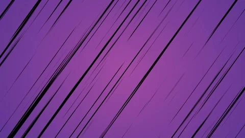Anime Speed Diagonal Black Lines Purple Background Stock Footage 211343294