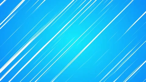 Anime Speed Diagonal White Lines Blue Background Stock-Footage 211343869