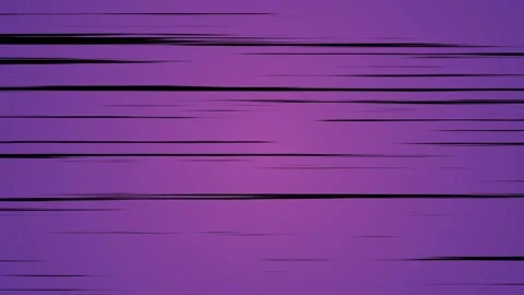Anime Speed Horizontal Black Lines Purple Background Stock-Footage 211339880