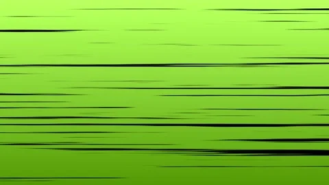 Anime Speed Horizontal Black Lines Green Background Stock Footage 211341236