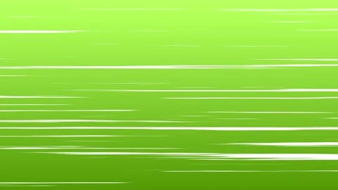 Anime Speed Horizontal White Lines Green Background Stock Footage 211340062
