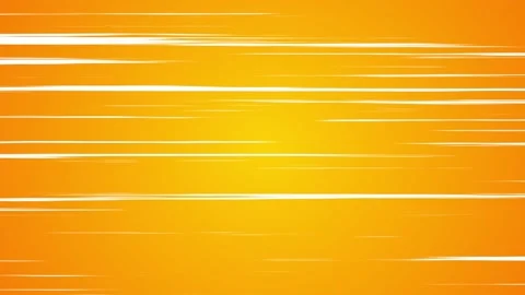 Anime Speed Horizontal White Lines Orange Background Stock Footage 211340342