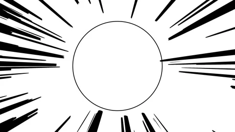 Anime speed lines black and white motion Stock Footage 323345162