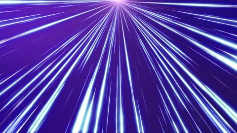 Anime Speed Lines Blue Background Stock Footage 211344561