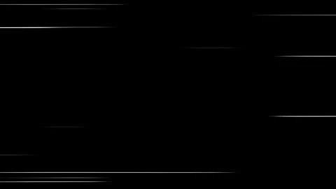 Anime speed lines comic motion on black background. Stock Footage 311590892