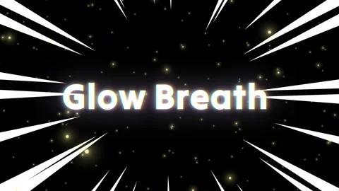 Anime Speed Lines Frame with White Glowing Text, Manga Action Background with Sp Stock Footage 334716624