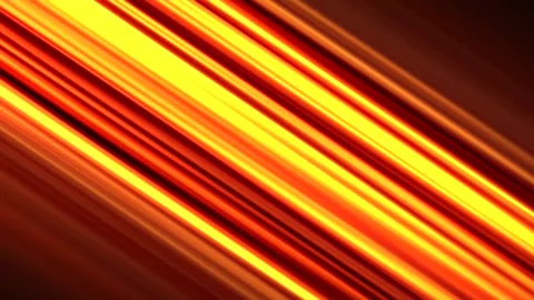 Anime Speed Lines Loop Glowing Gold Orange Light Streak Motion Background 库存影片 344584233