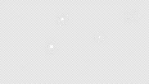 An anime-style 2D effect featuring colorful stars that sparkle like neon lights Video stock 342736816