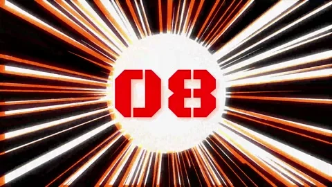 Anime Style Countdown 1 to 10 Japanese Animation Timer Numbers Video Stock Footage 343920037
