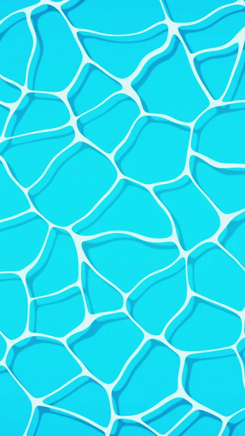 An anime-style summer background with rippling water Stock Footage 341496908
