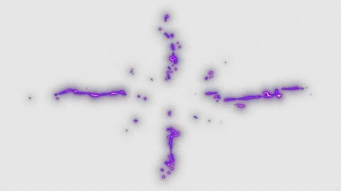 An anime-style transparent 2D effect that slashes like an animal’s sharp claws Stock Footage 341547597