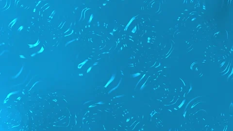 Anime styled water flow creates abstract blue ripples nameless and boundless. 스톡 동영상 307409543