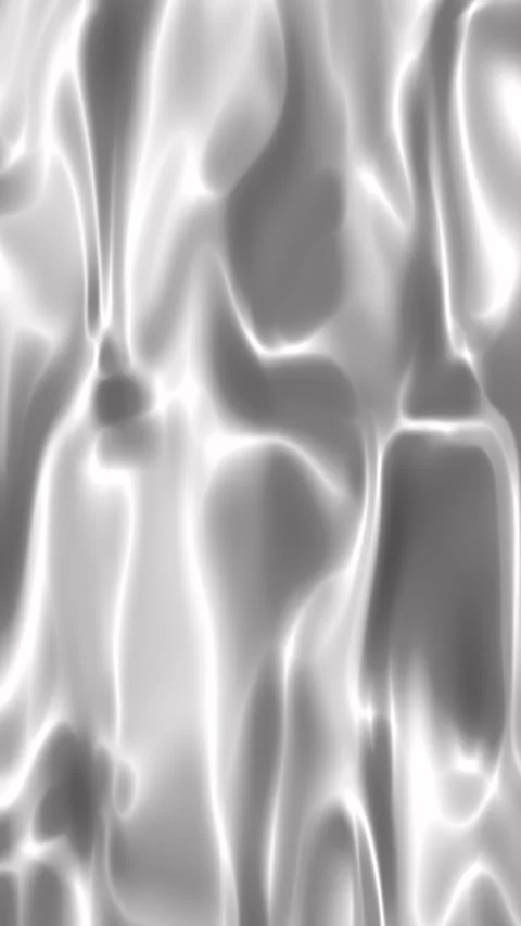 Anime styled water flows in abstract gray lines. Stock Footage 305666997