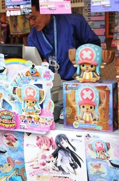 Anime vendors Stock Photos