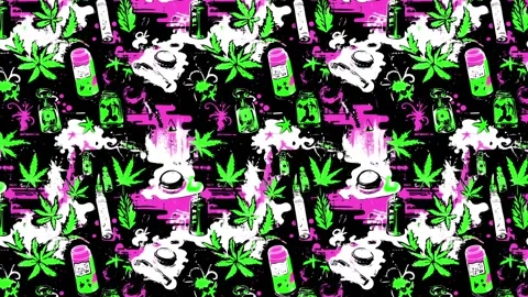 Anime Weed Sweep – Horizontal Motion Stock Footage 306470235