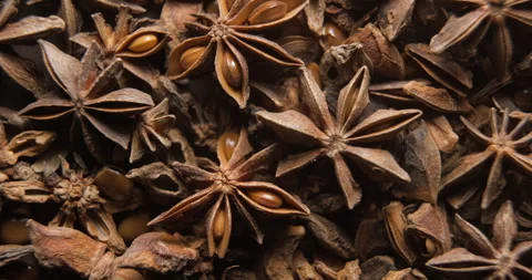 Anis close up studio shot over rotating Stock Footage 324837253